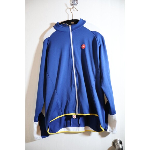 Castelli long sleeve pullover jersey size XXL Blue - Picture 1 of 11